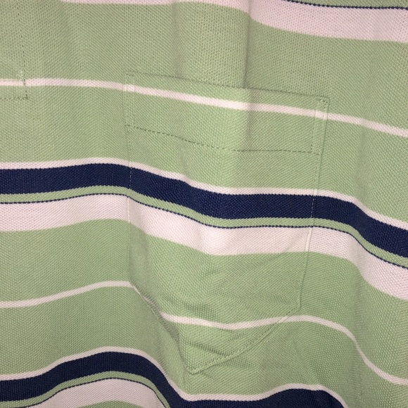 Buck & Buck Men’s Celery Green Long Sleeve Polo Shirt - Picture 5 of 10